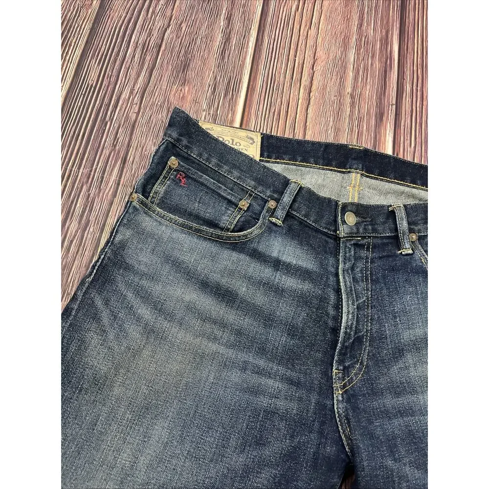 Polo Ralph Lauren Jeans Hampton Straight Stretch Mens 35x32 (Actual 36x32)